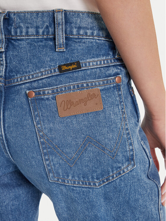 Wrangler Wrangler Τζιν Cowboy 112371112 Μπλε Straight Fit