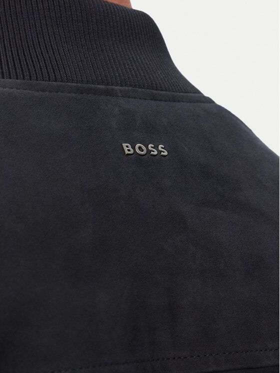 BOSS BOSS Odinė striukė Jonorve 50562519 Tamsiai mėlyna Regular Fit