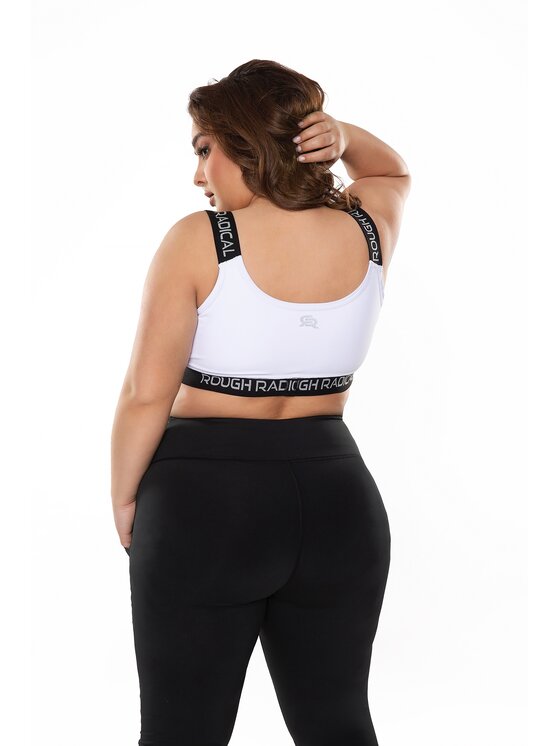 ROUGH RADICAL ROUGH RADICAL Biustonosz sportowy SPORTS BRA SPORTING + Biały