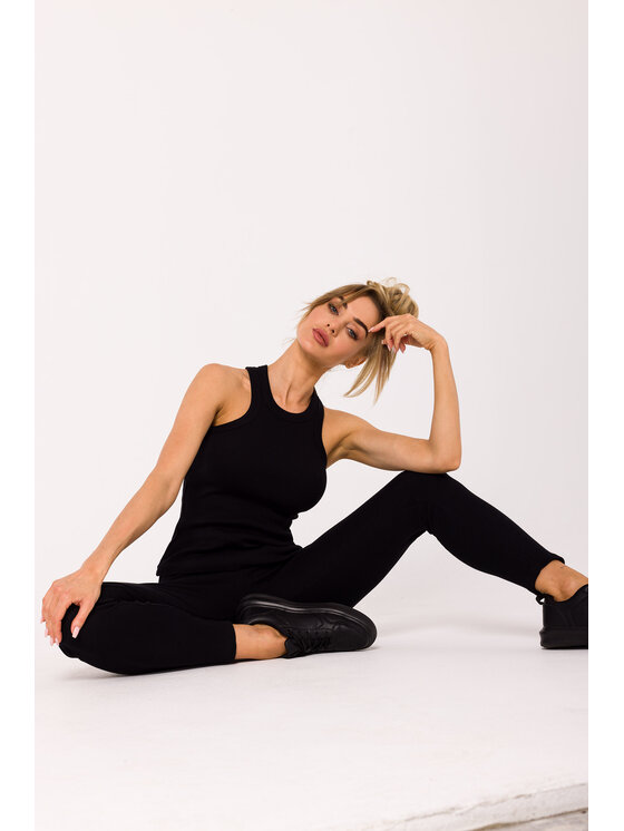 Made of Emotion Made of Emotion Leggings M734 Nero Premium Fit