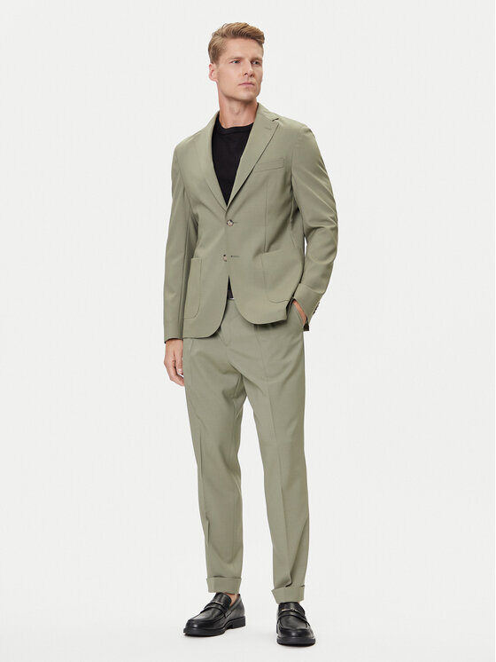 BOSS BOSS Сако C-Hanry 50545800 Зелен Slim Fit