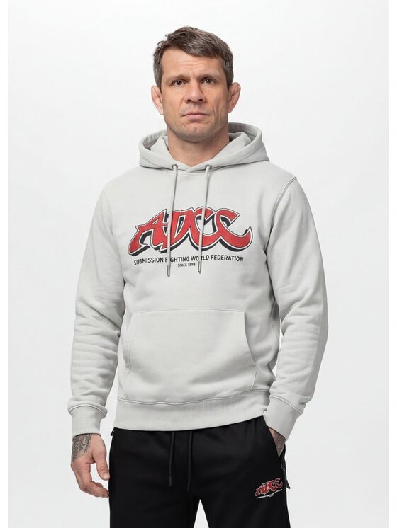 PITBULL PITBULL Bluza ADCC Lancaster II Biały Regular Fit