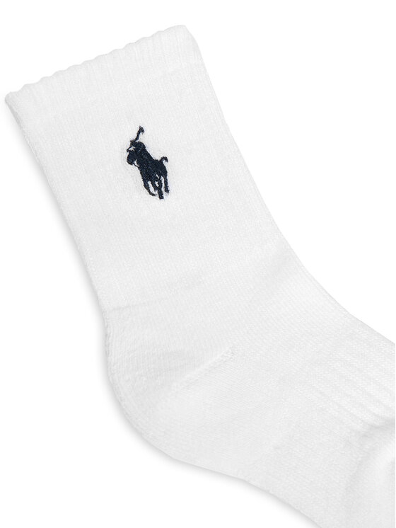 Polo Ralph Lauren Polo Ralph Lauren 6er-Set hohe Kindersocken 442974056001 Weiß