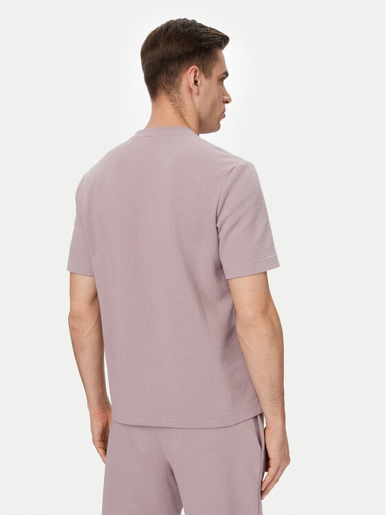 HUGO HUGO T-Shirt Austin 50532011 Różowy jasny Regular Fit