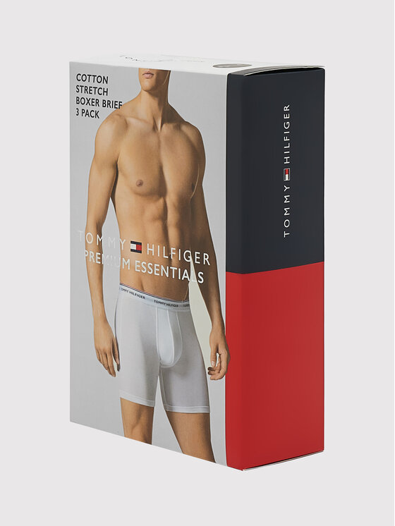 Tommy Hilfiger Tommy Hilfiger Set 3 parov boksaric 3P Boxer Brief UM0UM00010 Črna
