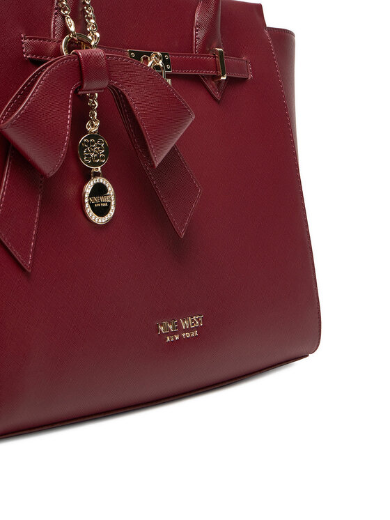 Nine West Nine West Дамска чанта CEO-Chelsea-Charm-III-LX10186 Бордо