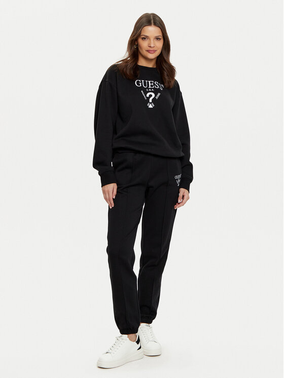 Guess Guess Felpa V5RQ12 KC3D2 Nero Regular Fit
