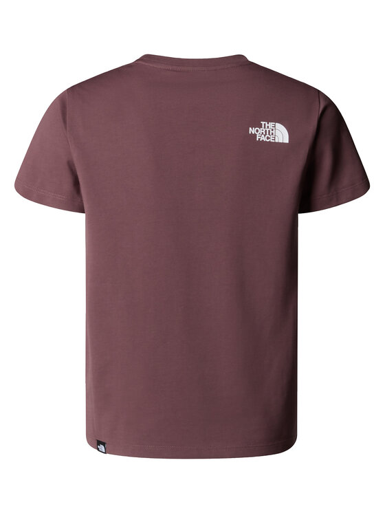 The North Face The North Face T-Shirt Simple Dome NF0A87T4 Hnědá Regular Fit