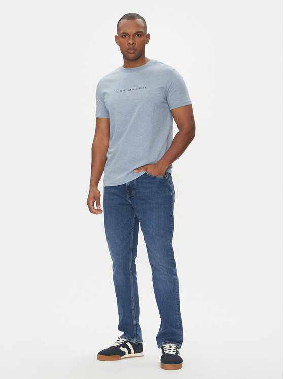 Tommy Hilfiger Tommy Hilfiger Футболка UM0UM03525 Голубий Regular Fit