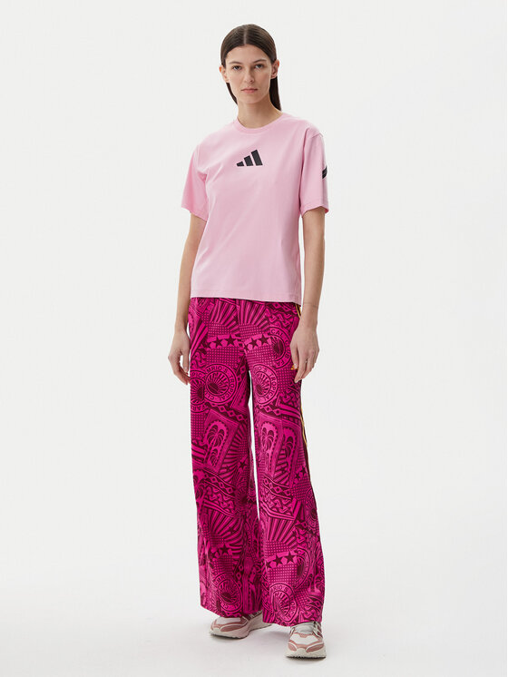 adidas adidas T-Shirt Z.N.E. JC5401 Ροζ Regular Fit