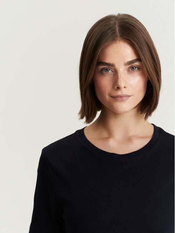 TATUUM TATUUM T-Shirt KIRI Granatowy Classic Fit