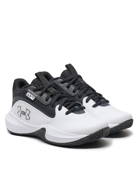 Under Armour Under Armour Обувки за баскетбол Grade School UA Lockdown 7 3028513 Бял