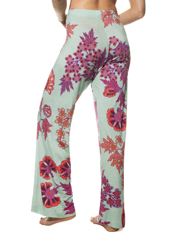 Mey Mey Spodnie damskie 17770 Czerwony Regular Fit