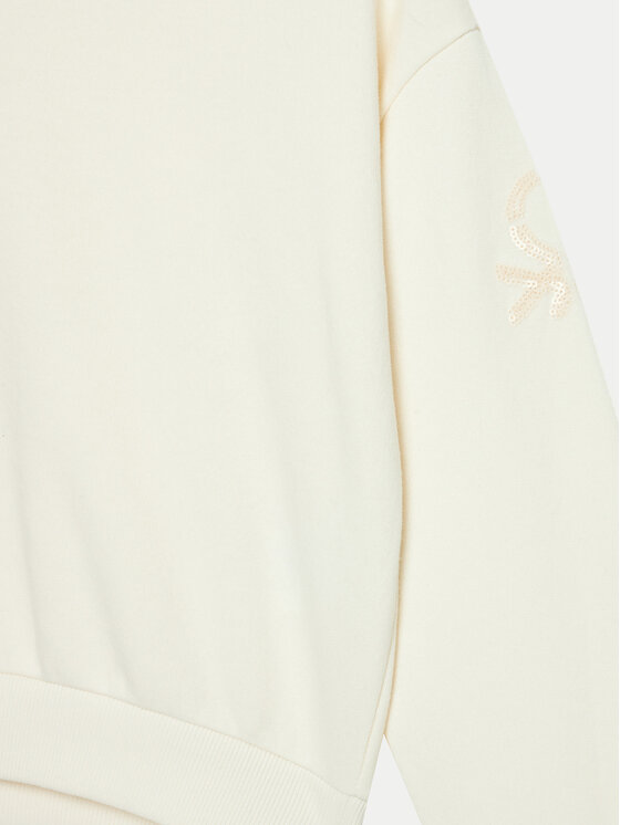 United Colors Of Benetton United Colors Of Benetton Džemperis 39M2C203W Écru Regular Fit