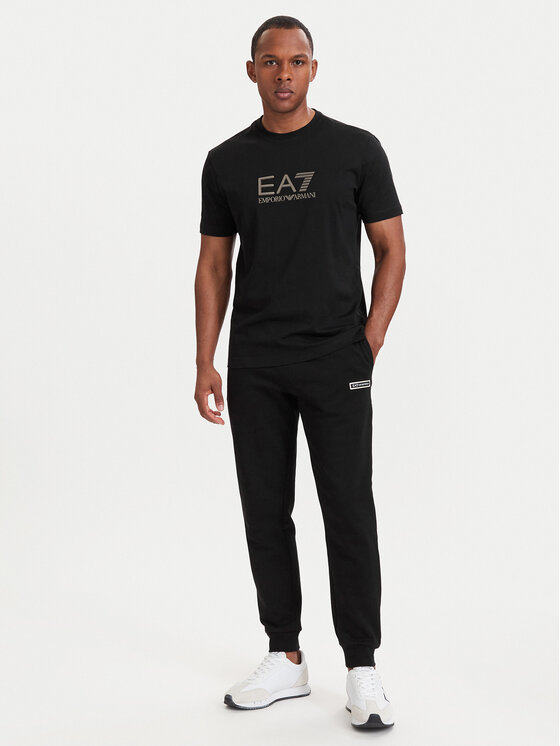 EA7 Emporio Armani EA7 Emporio Armani Tricou 7M002095 AF27714 UC001 Negru Regular Fit