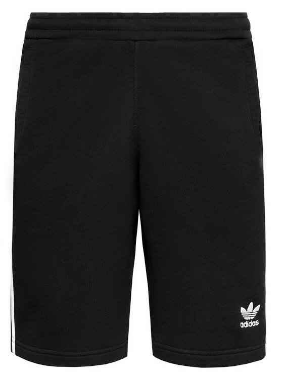 adidas adidas Pantaloni scurți sport 3-Stripe DH5798 Negru Regular Fit