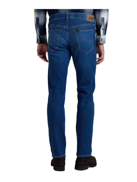 Lee Lee Jeansy 112386467 Niebieski Slim Fit