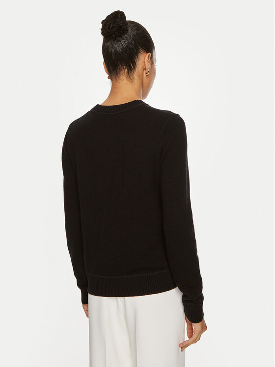 Elisabetta Franchi Elisabetta Franchi Πουλόβερ MK-64-S46E2-V300 Μαύρο Regular Fit