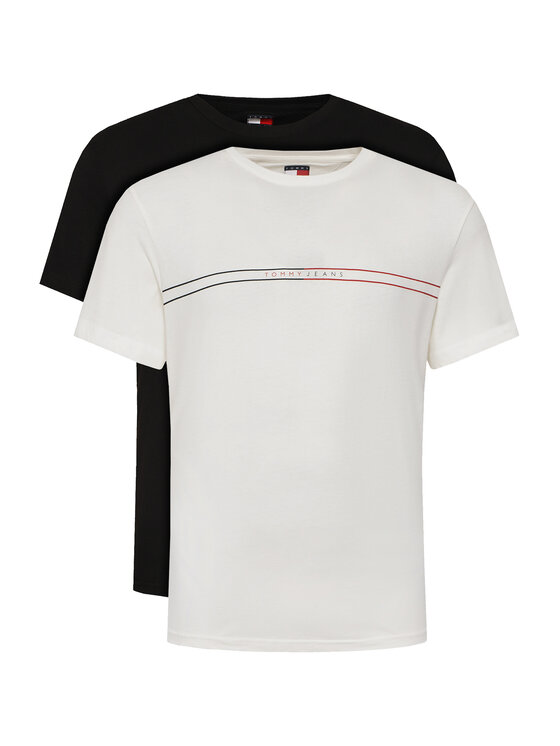 Tommy Jeans Tommy Jeans Komplet t-shirtów Entry Graphic DM0DM21902 Kolorowy Slim Fit