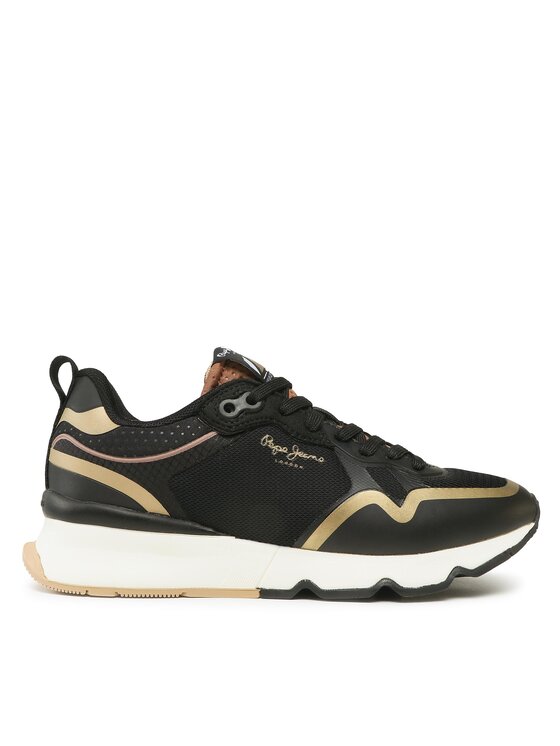 Női Sportcipők Pepe Jeans, Méret: 40, Fekete, PLS31517