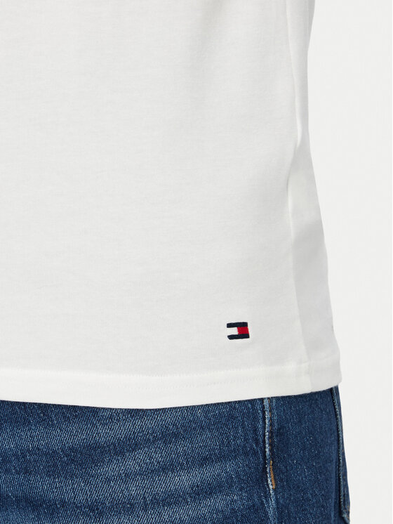 Tommy Hilfiger Tommy Hilfiger Póló szett UM0UM03933 Fehér Slim Fit