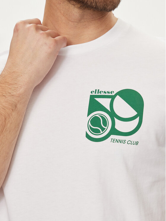 Ellesse Ellesse T-Shirt Sport Club SHV20273 Weiß Regular Fit