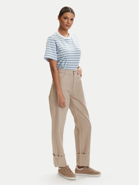 ONLY ONLY Džínsy Everly 15364368 Béžová Straight Fit