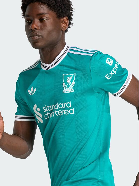 adidas adidas Koszulka techniczna 158372 Zielony Slim Fit