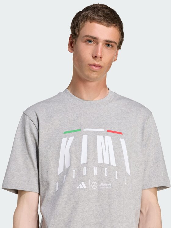 adidas adidas T-Shirt 152991 Szary Regular Fit