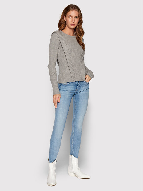 Scotch & Soda Scotch & Soda Sweter 167935 Szary Regular Fit