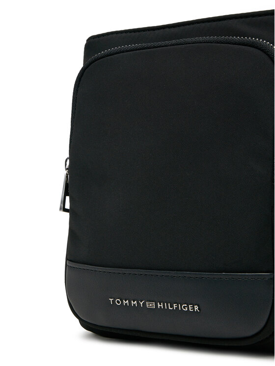 Tommy Hilfiger Tommy Hilfiger Τσαντάκι Th Business Nylon Mini Crossover AM0AM13193 Μαύρο
