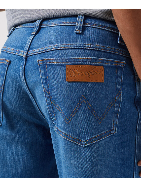 Wrangler Wrangler Jeansy 112352715 Niebieski Regular Fit