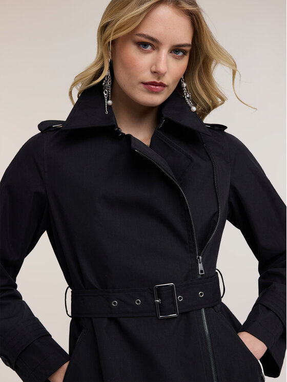 Motivi Motivi Cappotto invernale 0006Q000657N0Z3 Nero Regular Fit
