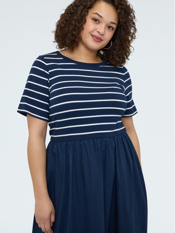 Fiorella Rubino Fiorella Rubino Sukienka codzienna 7024L001197N0Z4 Niebieski Regular Fit