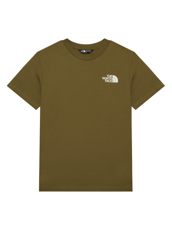 The North Face Tricou Simple Dome NF0A87T4 Kaki Regular Fit