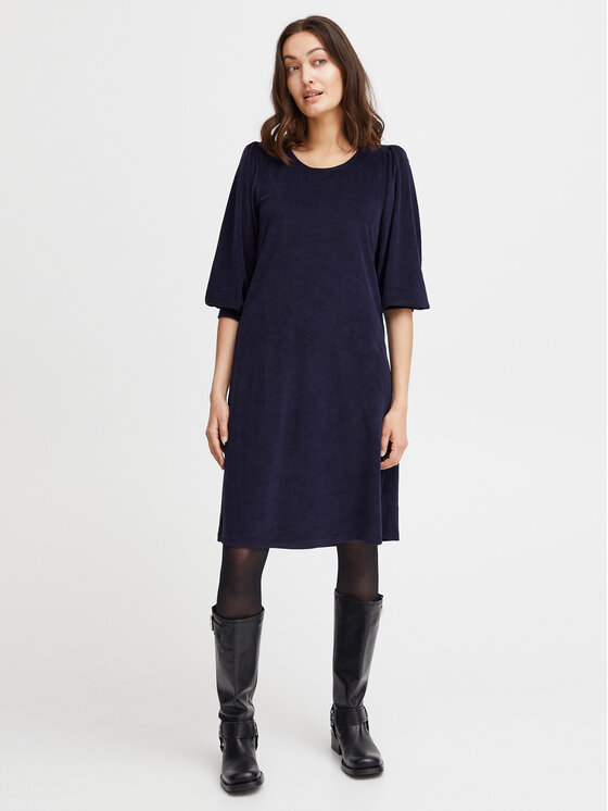 Fransa Fransa Haljina za svaki dan 20612879 Tamnoplava Regular Fit
