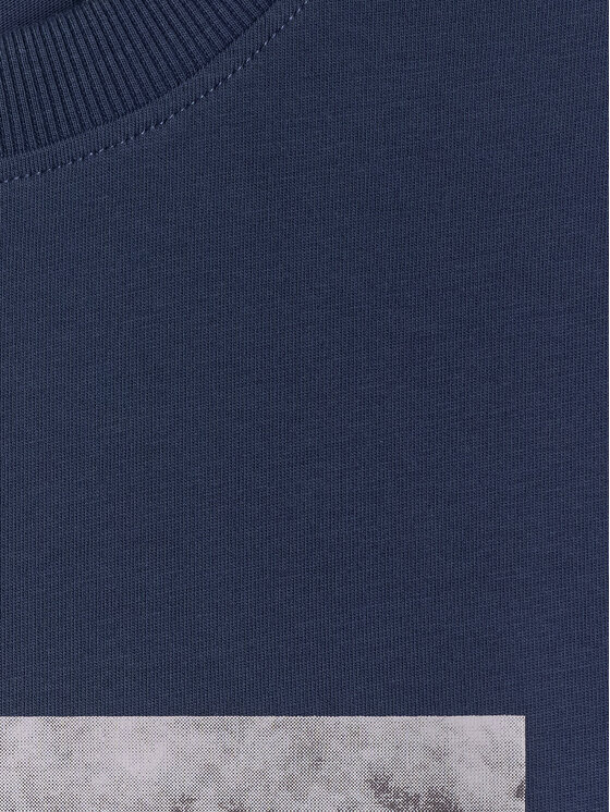 4F 4F T-Shirt BEACHWEAR Granatowy Regular Fit