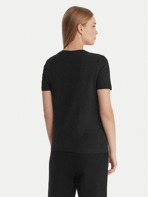 Guess Guess Tričko V6RI15 J1314 Čierna Regular Fit
