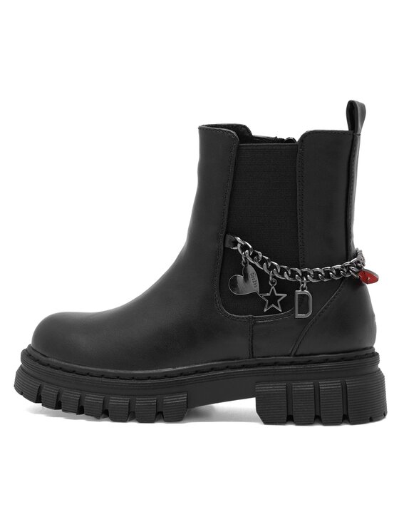 DeeZee DeeZee Μποτάκια CS5906-01 Μαύρο
