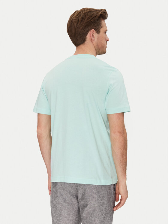 Tom Tailor Tom Tailor Marškinėliai 1045773 Žalia Regular Fit