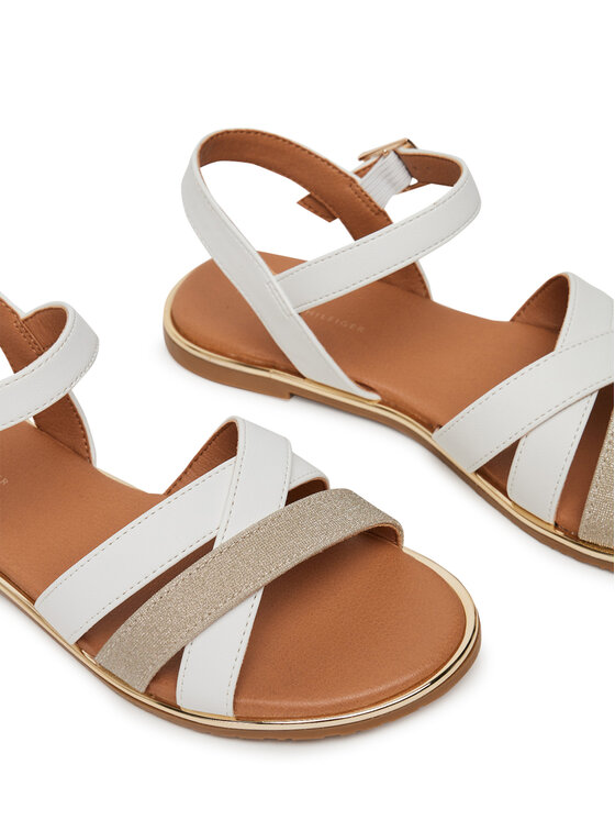 Tommy Hilfiger Tommy Hilfiger Sandały T3A2-33779-0273X S Biały