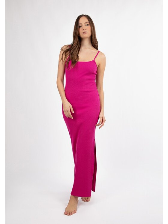 DKaren Sport DKaren Sport Sukienka codzienna DK-K-P7 Różowy Slim Fit