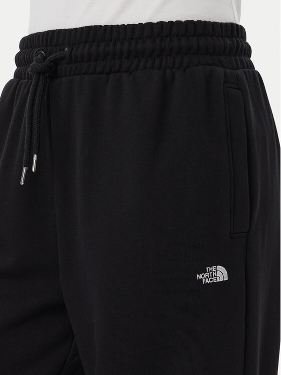 The North Face The North Face Παντελόνι φόρμας Tnf Essential Terry Simple Dome Relaxe NF0A8FDS Μαύρο Regular Fit