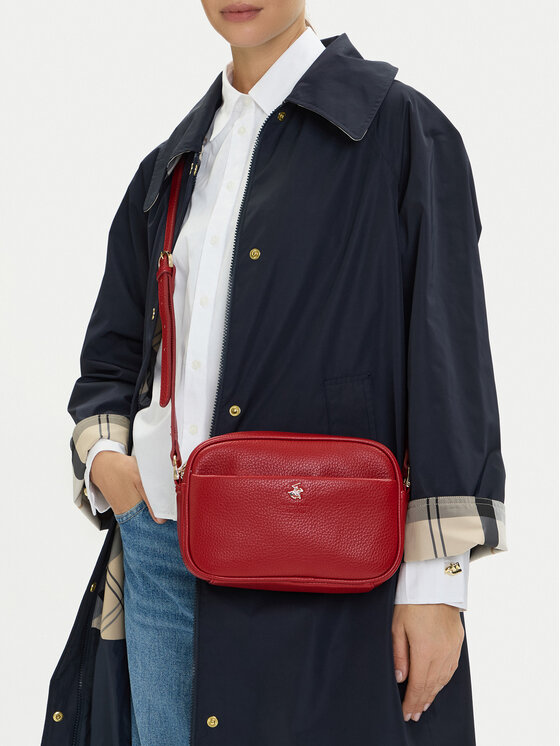 Beverly Hills Polo Club Torebka CEO-BHPC-C-012-08 Czerwony