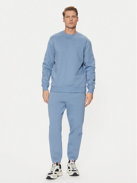 Tommy Jeans Tommy Jeans Jogginghose Badge DM0DM20276 Blau Regular Fit