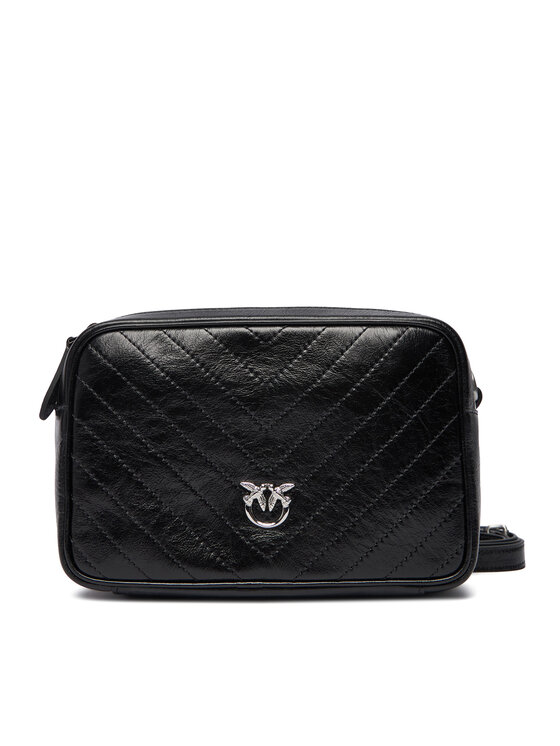 PINKO PINKO Geantă Carrie Camera Bag Classic Al 25-26 PLTT 104336 A2JC Negru