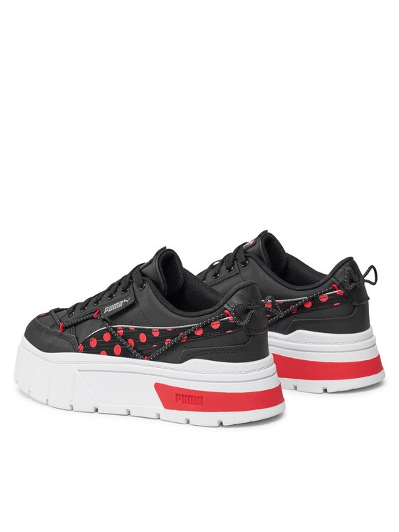 Puma Puma Sneakersy Mayze Stack Miraculous Jr 393906 01 Czarny