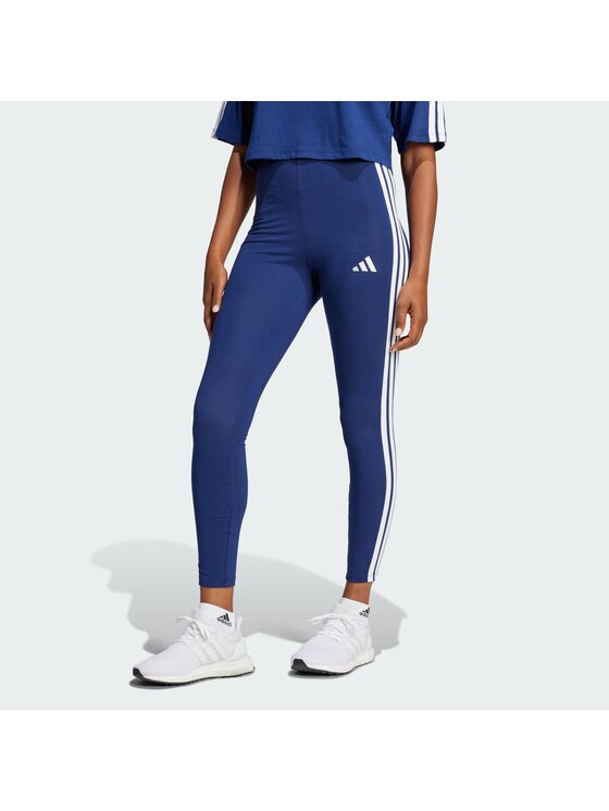 adidas adidas Κολάν Essentials 3-Stripes JE0067 Σκούρο μπλε Slim Fit