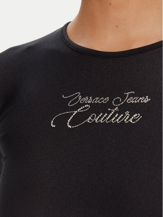 Versace Jeans Couture Versace Jeans Couture Bodi 79HAM2A1 N0008 Črna Slim Fit