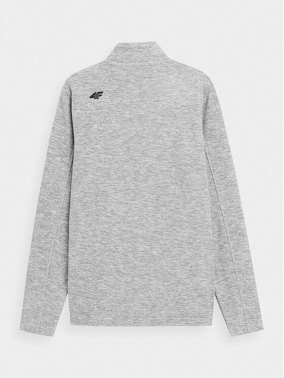 4F 4F Флісовий реглан 4FAW23TFLEM120 Сірий Regular Fit